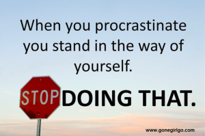 Stop Being A Procrastinator