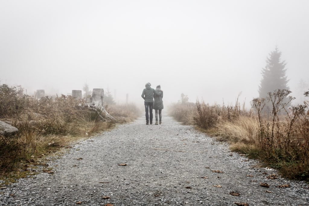 Couple on the road to Uncertainty